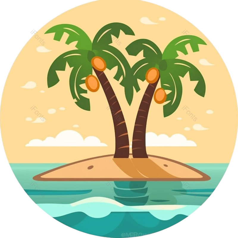 图标图片,挂件元素,夏天PNG,海洋免抠素材